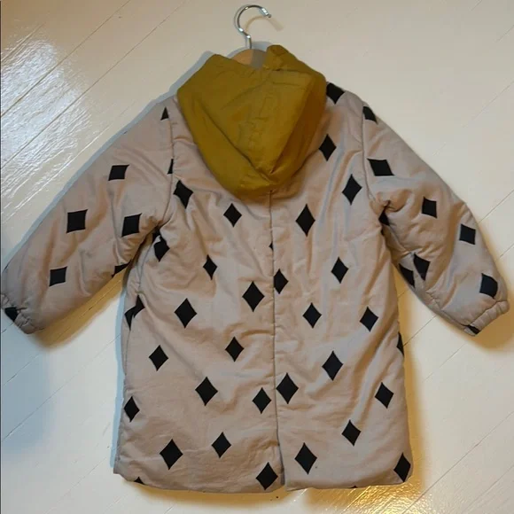 Bobo Choses Diamond Puffer Quilt Jacket, size 4-5 - Picture 6 of 7